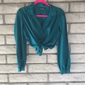 Silky Vintage Blouse